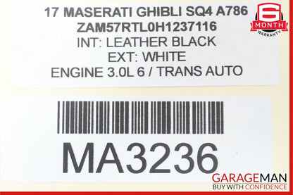 14-17 Maserati Ghibli Rear Left or Right Side Upper Tension Control Arm OEM