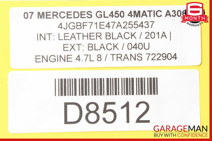 06-12 Mercedes X164 GL450 R500 ML450 Front Left Driver Door Control Module OEM