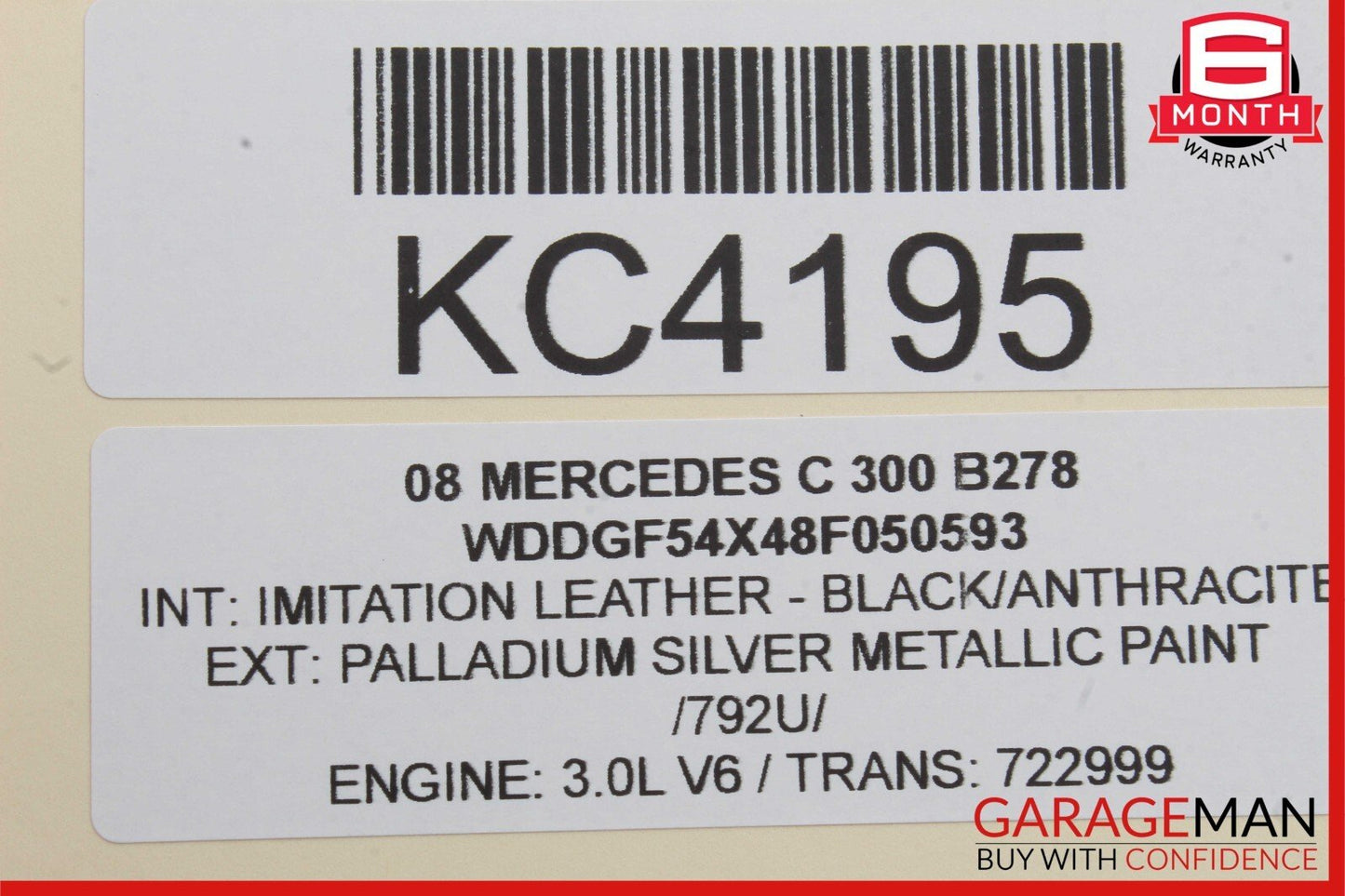 08-14 Mercedes W204 C300 C350 Front Right Side Door Lock Latch Actuator OEM