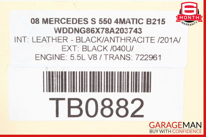 07-14 Mercedes W221 S550 CL550 Front Right Lower Control Arm OEM