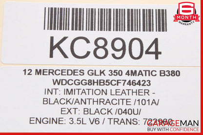 08-16 Mercedes X204 GLK350 C300 Rear Left Door Window Regulator Motor OEM