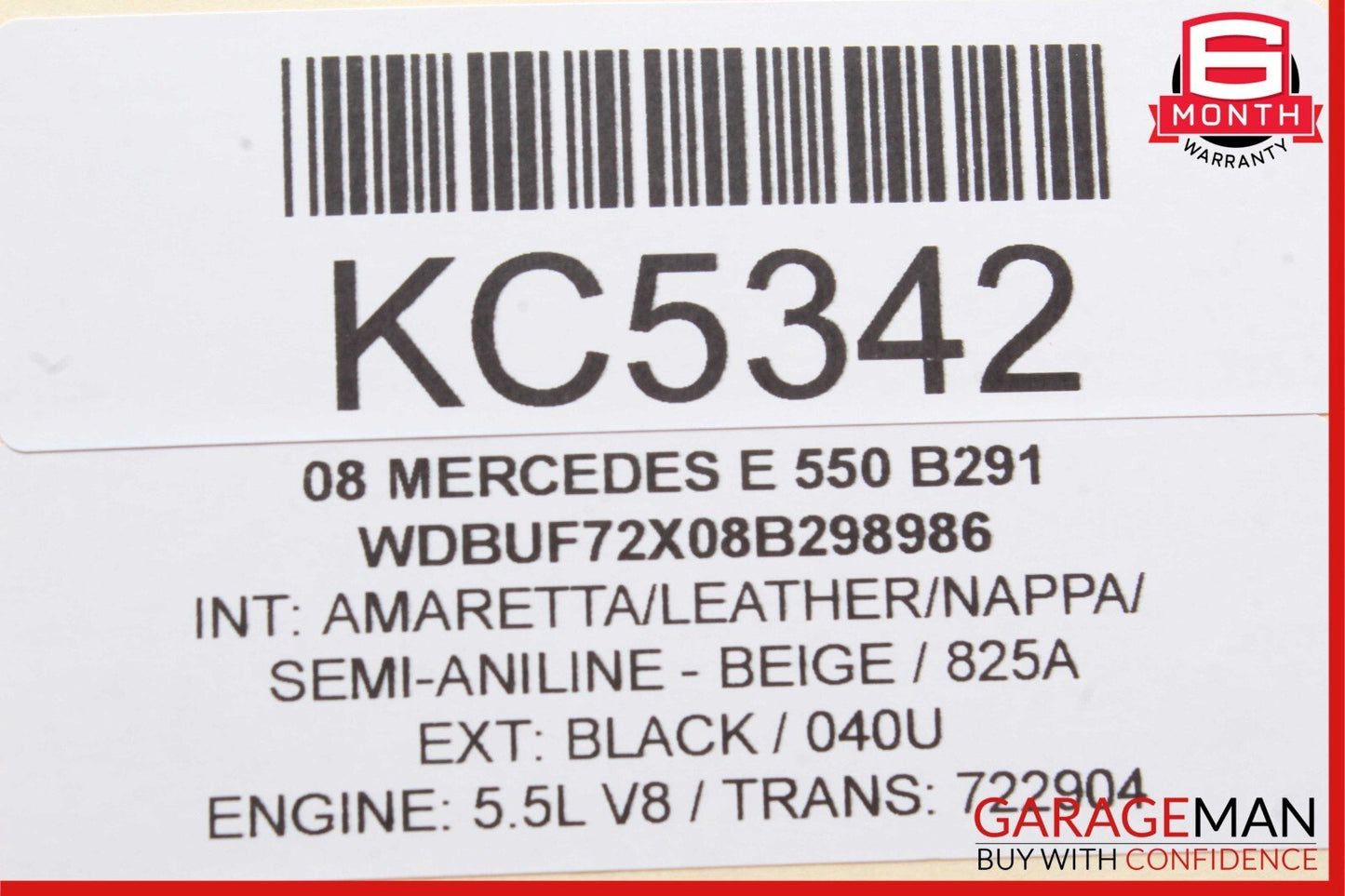 03-09 Mercedes W211 E550 E350 Front Right Passenger Door Control Module OEM