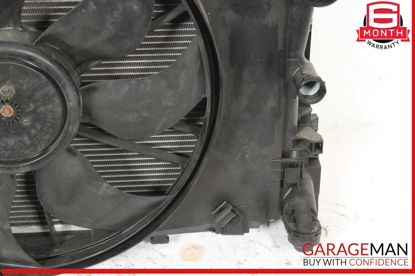 12-15 Mercedes W204 C250 Engine Motor Cooling Radiator A/C AC Condenser Assembly