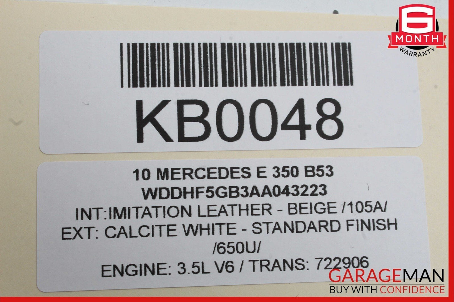 10-13 Mercedes W212 E350 E550 E63 AMG Front Left Driver Exterior Door Handle OEM