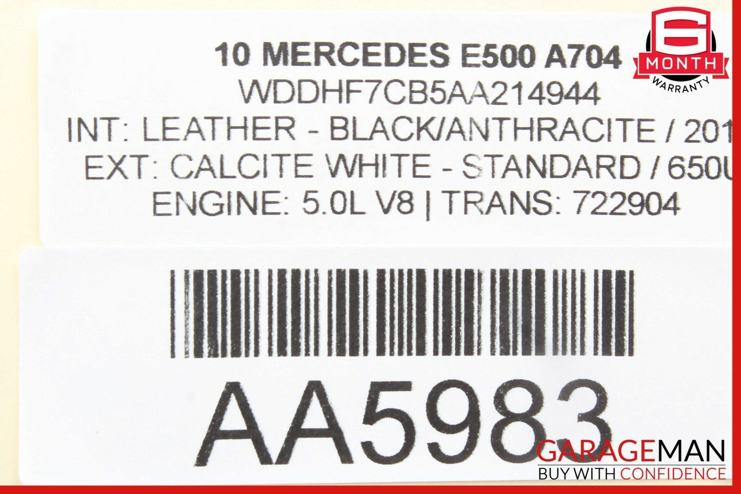 10-13 Mercedes W212 E350 E550 ABS Anti Lock Pump Brake Module 2124312912 OEM