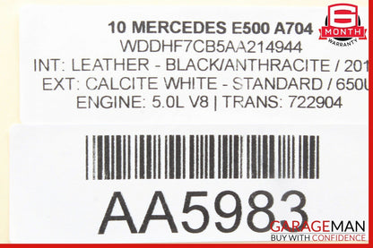 10-13 Mercedes W212 E350 E550 ABS Anti Lock Pump Brake Module 2124312912 OEM