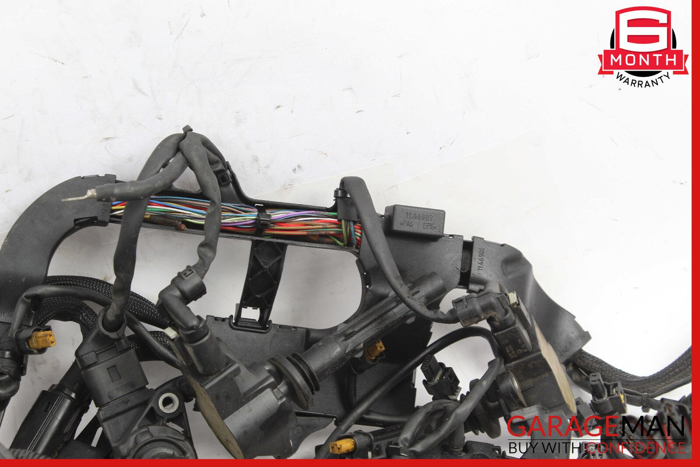 10-13 Mercedes W221 S400 Hybrid Engine Motor Wiring Harness 2721507533 OEM