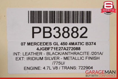 06-13 Mercedes GL550 GL450 R350 ML350 Tranny Transmission Transfer Case Gear Box
