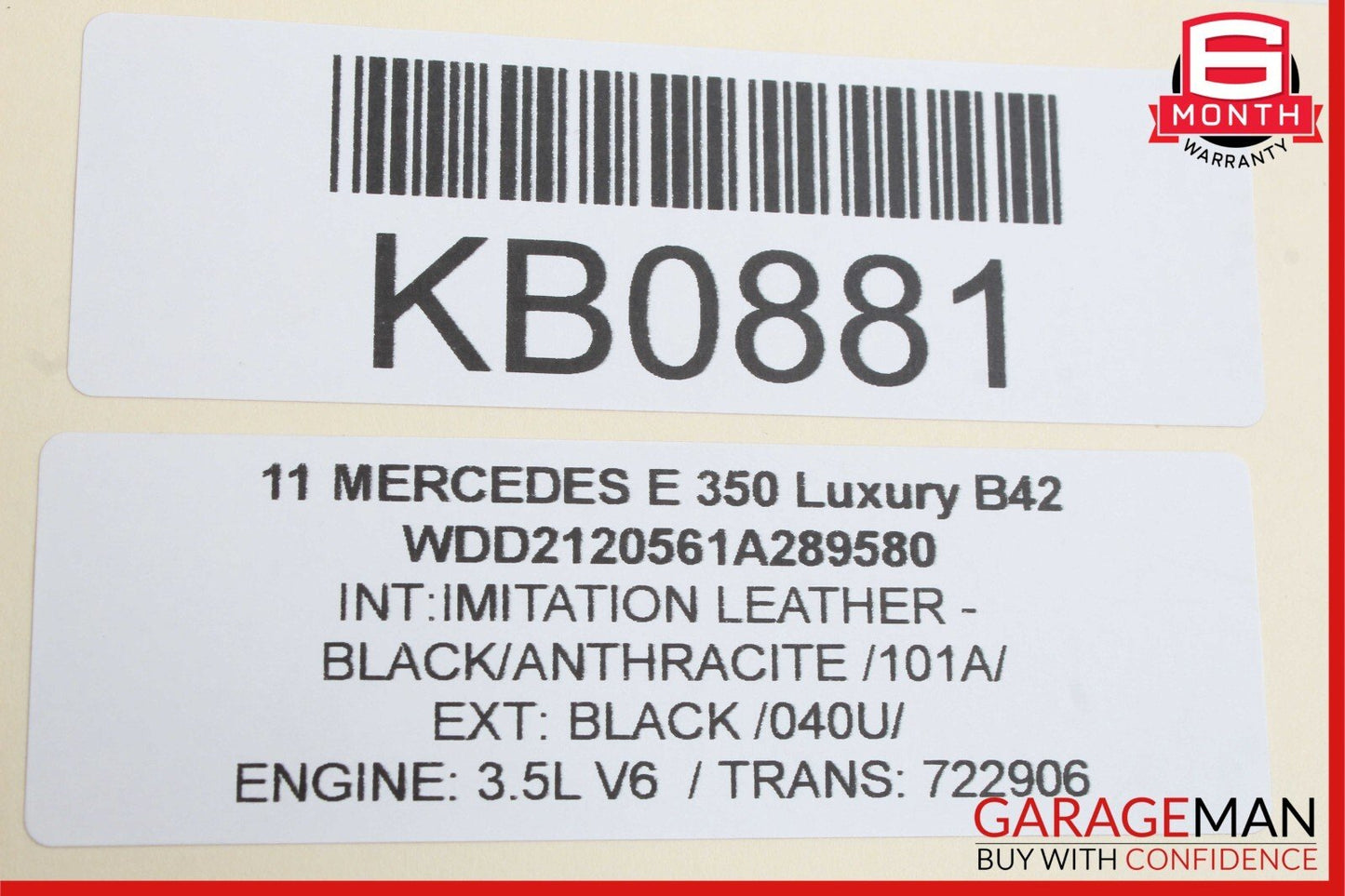 10-16 Mercedes W212 E350 Front Left Side Suspension Wishbone Control Arm OEM