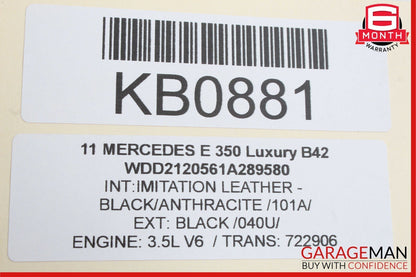 10-16 Mercedes W212 E350 Front Left Side Suspension Wishbone Control Arm OEM