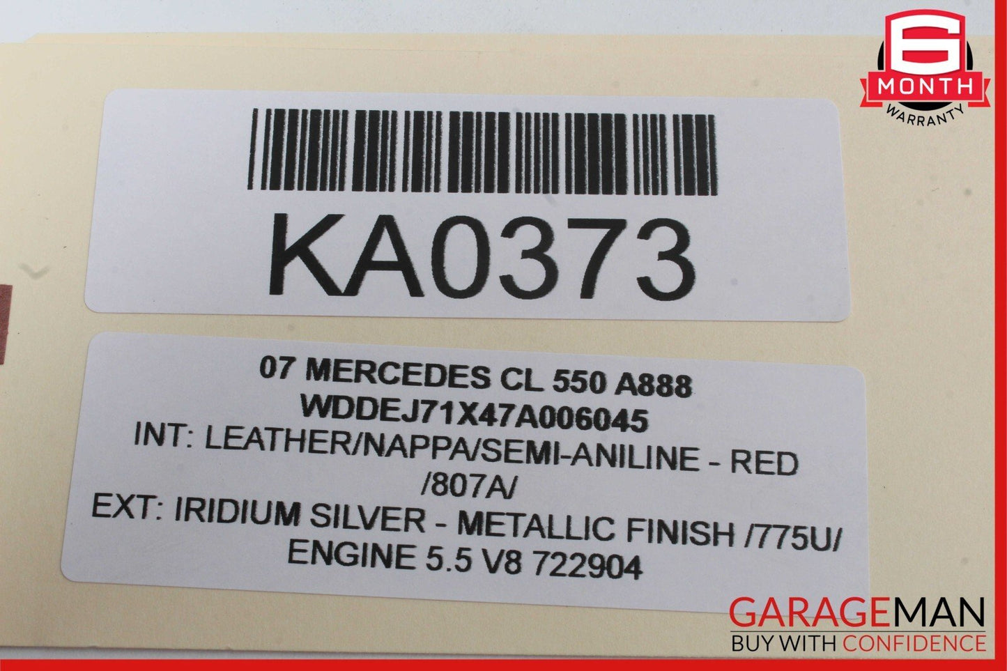 07-14 Mercedes S550 S63 AMG S600 Front Right Keyless Go Door Lock Latch Actuator