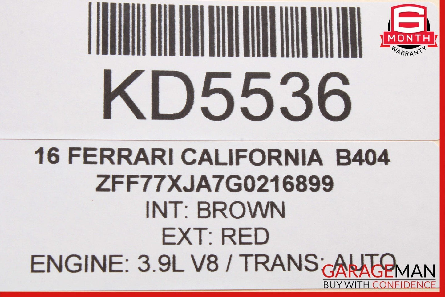 15-18 Ferrari California T Parking Buzzer Sensor Speaker 223469 OEM