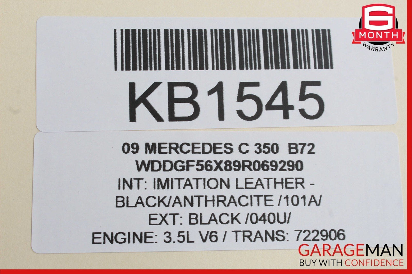 08-18 Mercedes C250 E350 CLS400 SLK350 Front Left Side Seat Control Module Unit