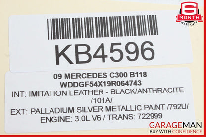 08-14 Mercedes W204 C300 C350 Rear Right Side Door Lock Latch Actuator OEM