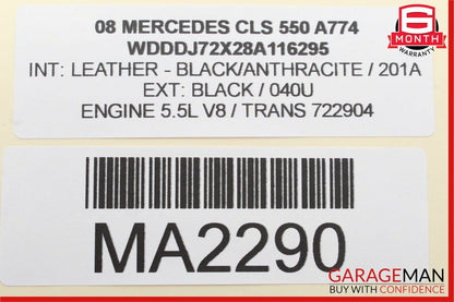 06-11 Mercedes W219 CLS550 CLS55 AMG Door Tweeter Speaker Front Right Black OEM