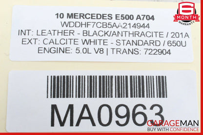 10-16 Mercedes W212 E350 E500 Front Parktronic Parking Distance Aid Display Unit