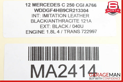 08-17 Mercedes SLK250 E350 C250 Front Right Side RWD Spindle Knuckle Hub Bearing