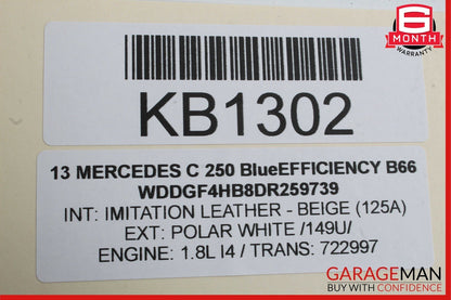 10-16 Mercedes W204 Ð¡250 C300 E350 Active Lane Assist Front Camera OEM