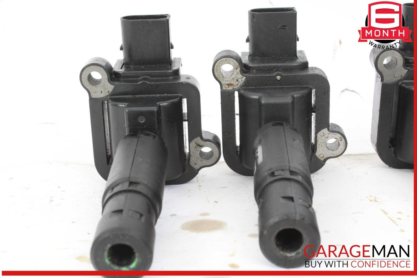 12-15 Mercedes W204 C250 Engine Ignition Coil Spark Plug 0001502580 Set of 4 OEM