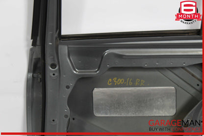 15-21 Mercedes W205 C300 C350e Sedan Rear Right Passenger Side Door Shell OEM
