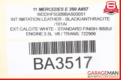 08-18 Mercedes W212 E350 E400 CLS400 Rear Left Side Door Lock Latch Actuator