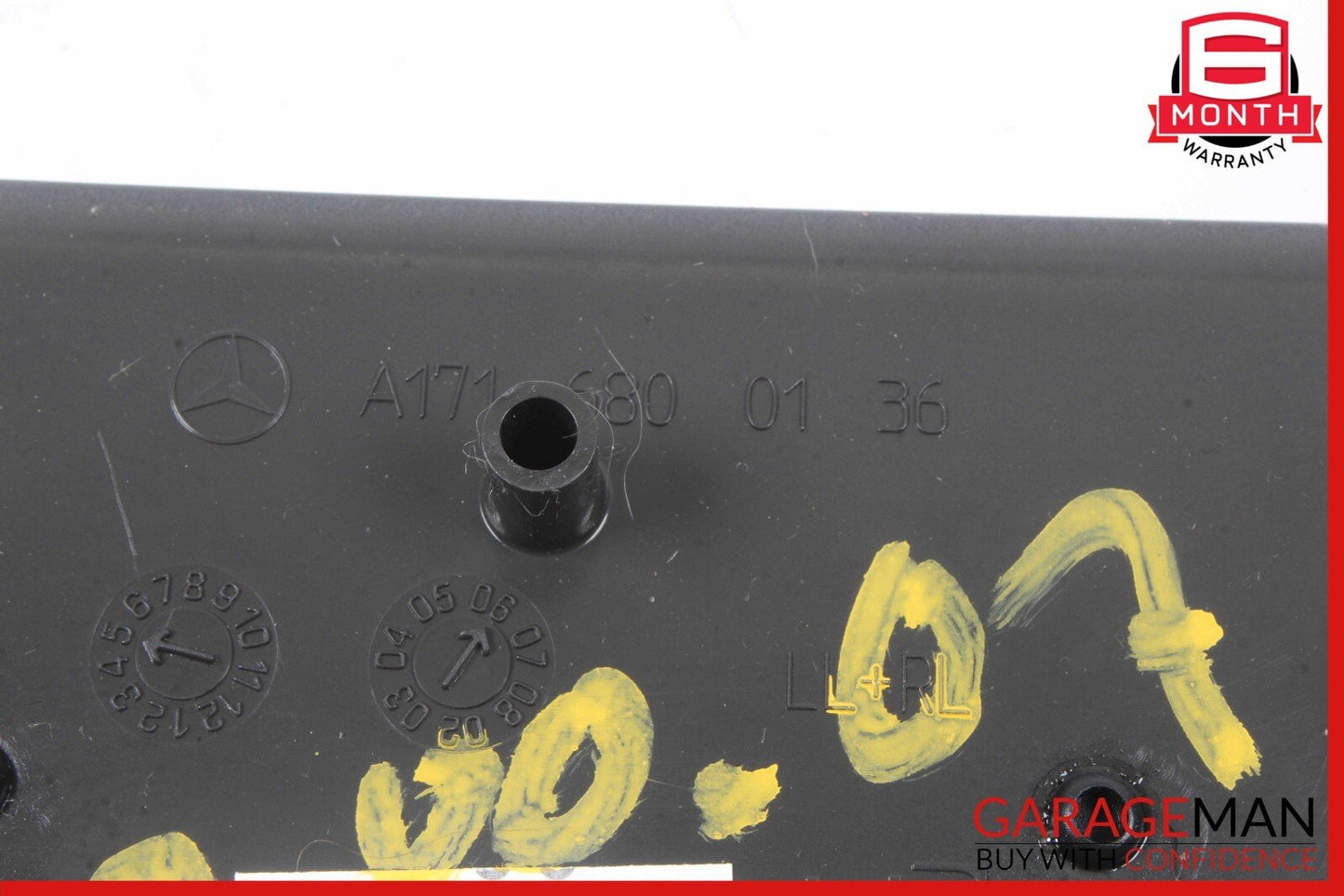 05-11 Mercedes R171 SLK280 Center Console Convertible Top Mirror Switch Panel