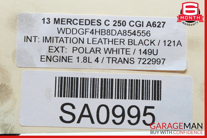 12-15 Mercedes W204 C250 TYC A/C Cooling Air Conditioning Condenser w/ Shroud