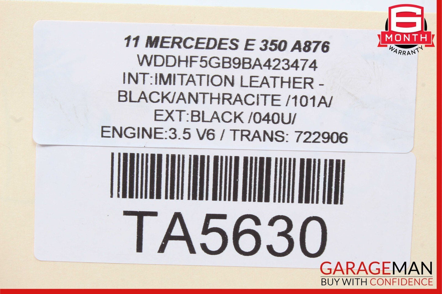 10-16 Mercedes W212 E350 Front Left Driver Side Suspension Wishbone Control Arm