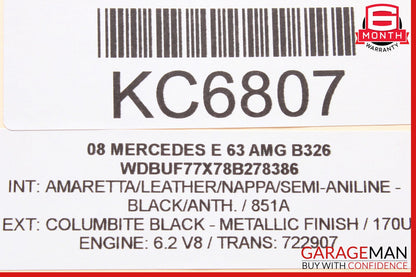 03-09 Mercedes W211 E63 E500 E550 Front Right Side Window Regulator Motor OEM