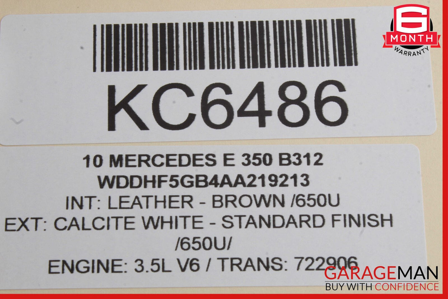 08-16 Mercedes W212 E350 C63 AMG Rear Right Door Lock Latch Actuator OEM