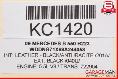 07-14 Mercedes W221 S550 CL600 CL550 A/C AC Heater Climate Control Switch