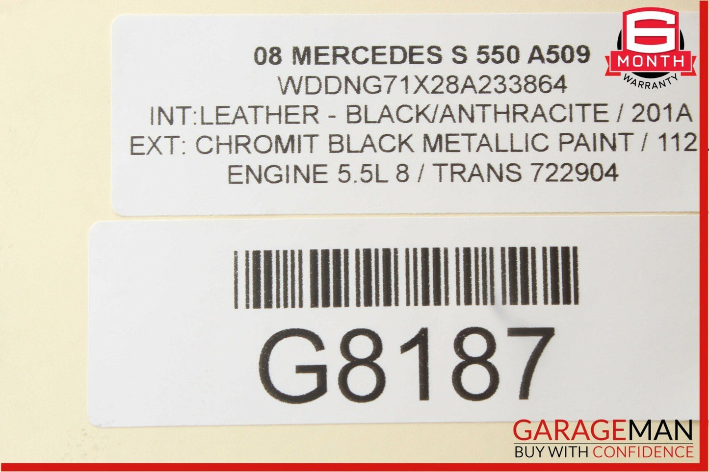 07-14 Mercedes W221 S550 CL550 Keyless Go Control Controller Module