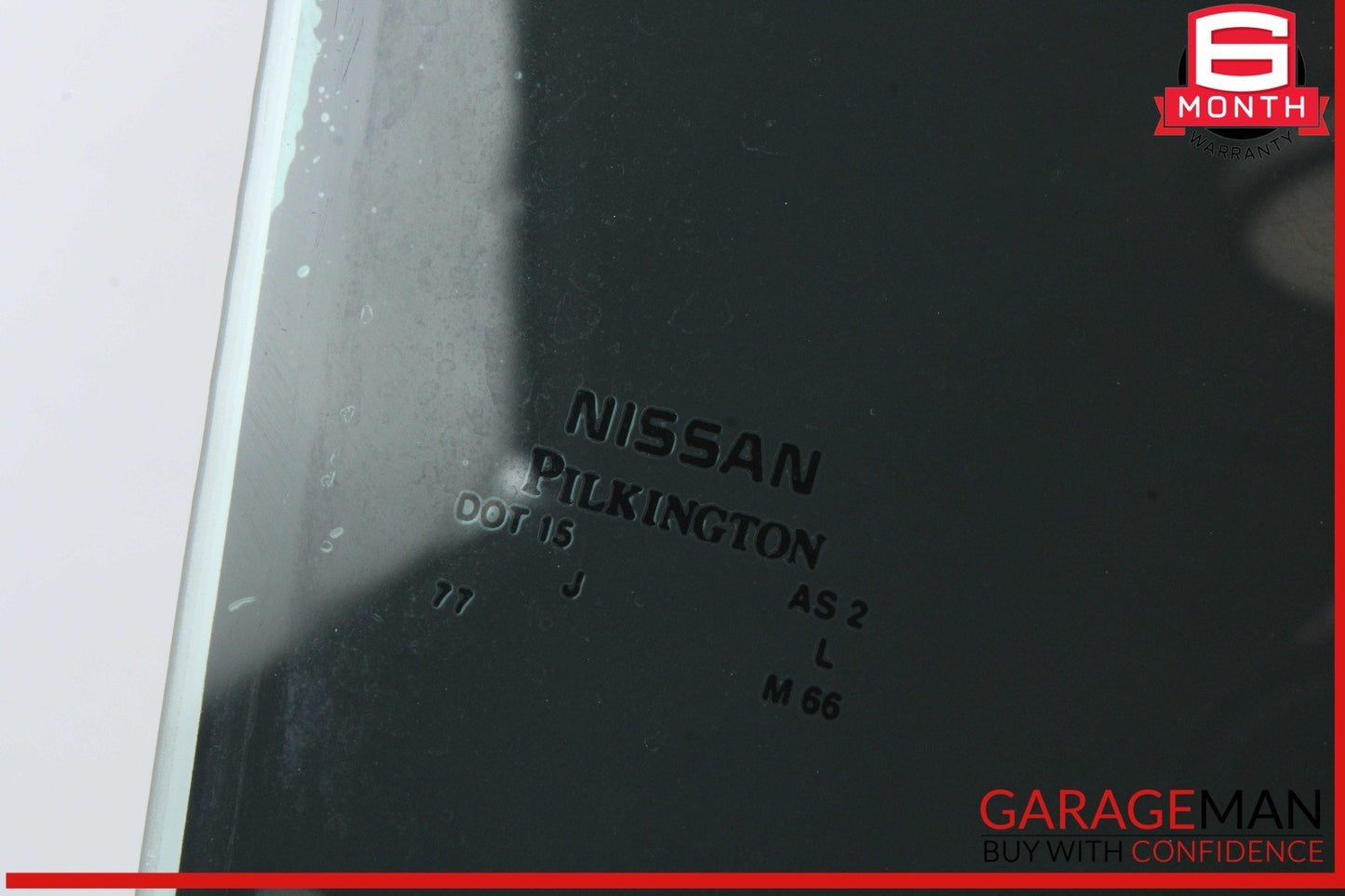 13-24 Nissan Leaf Rear Right Passenger Side Door Window Glass 823003NF1A OEM