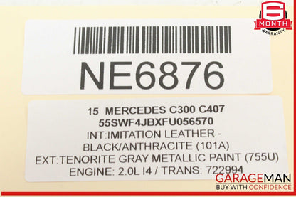 15-20 Mercedes W205 C300 Satellite Radio Receiver Control Module Unit OEM