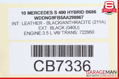 06-13 Mercedes W204 C300 Right Side Engine Motor Cylinder Head Valve Cover OEM