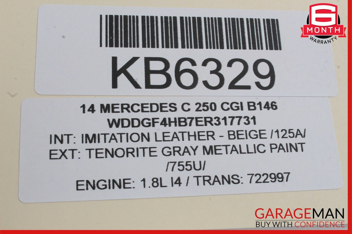 08-16 Mercedes W204 C250 C300 C350 Front Right Door Window Regulator Motor OEM