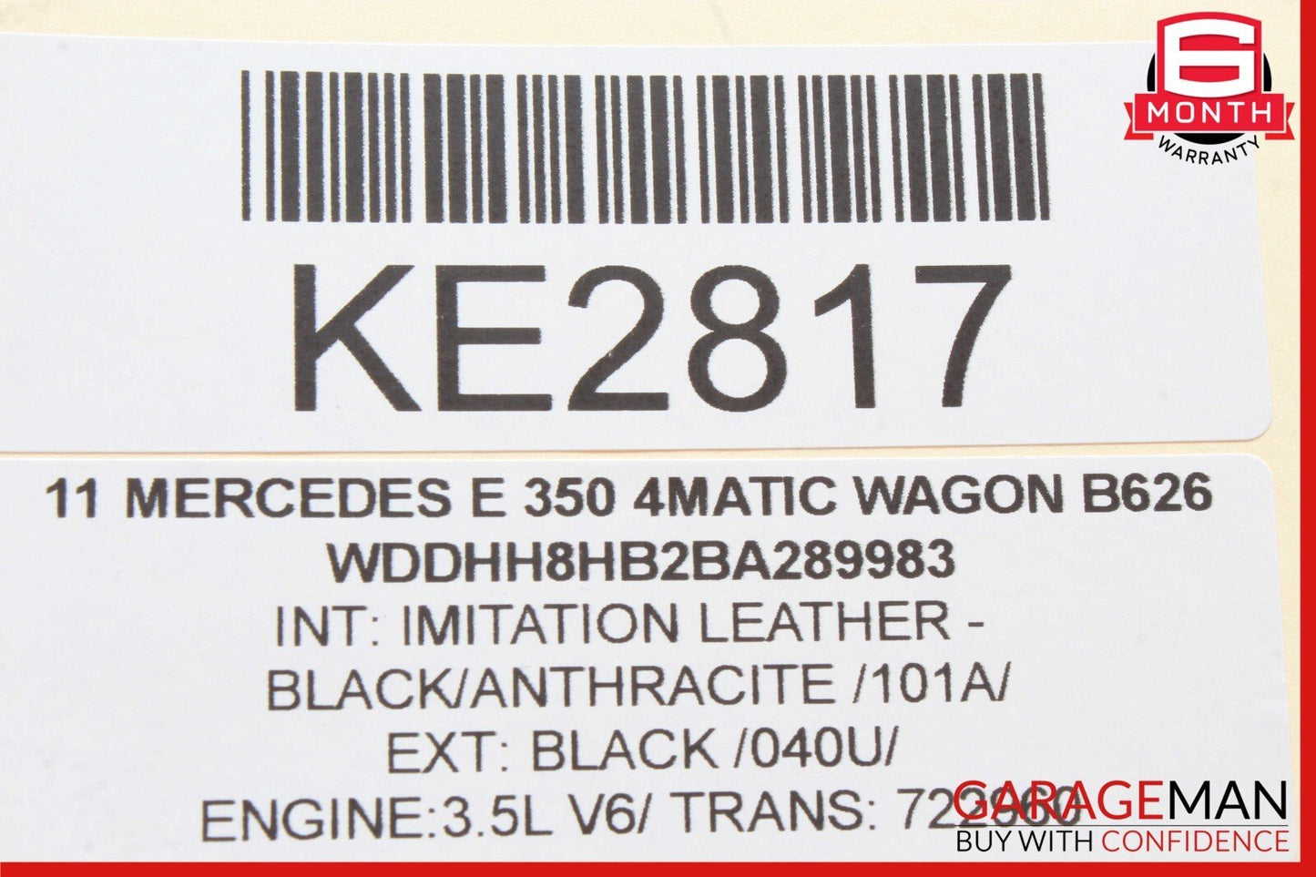 08-18 Mercedes W212 E350 C300 GLK350 Rear Right Side Door Control Module OEM