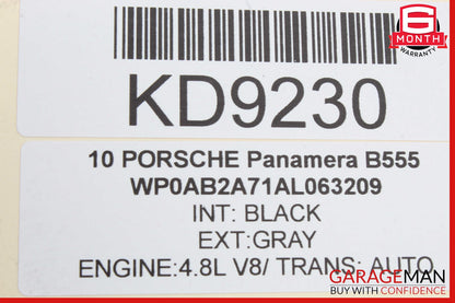 10-15 Porsche Panamera 970 Rear Left Driver Side Lower Bottom Seat Cushion