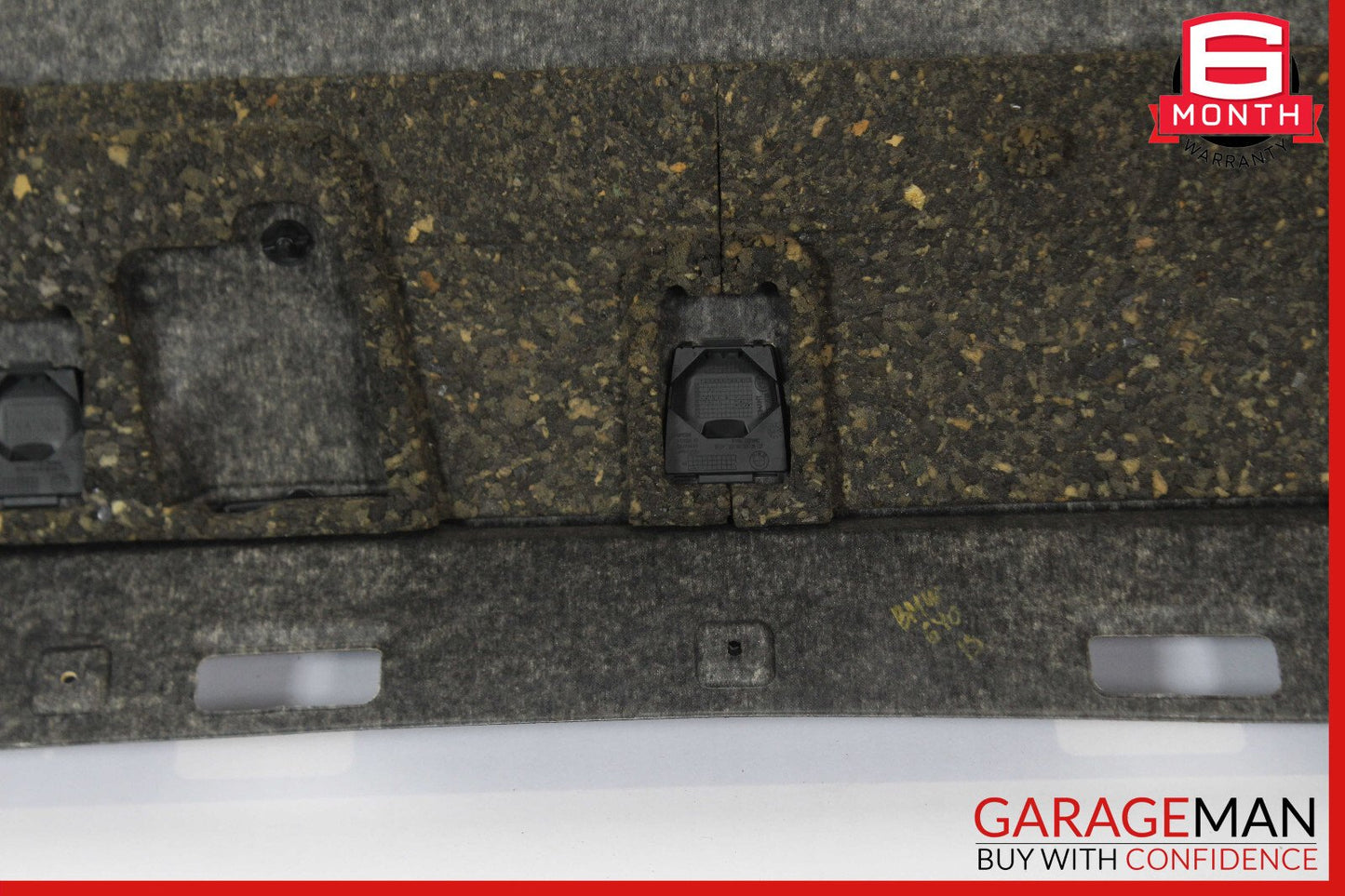 13-19 BMW 640i 650i F06 Rear Deck Shelf Speaker Trim Cover Panel OEM