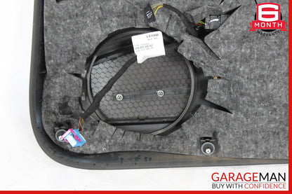 11-17 Audi A8 Interior Door Panel Front Left Driver Side Black OEM