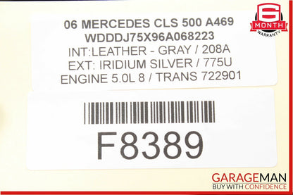 06-11 Mercedes W219 CLS500 Rear Left Driver Side Door Control Module Unit OEM