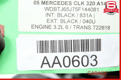 03-09 Mercedes W209 CLK500 CLK55 AMG Rear Temic Control Module 2098200326