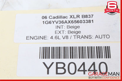 05-11 Cadillac XLR STS DTX SRX Engine Motor Starter 12587429 OEM
