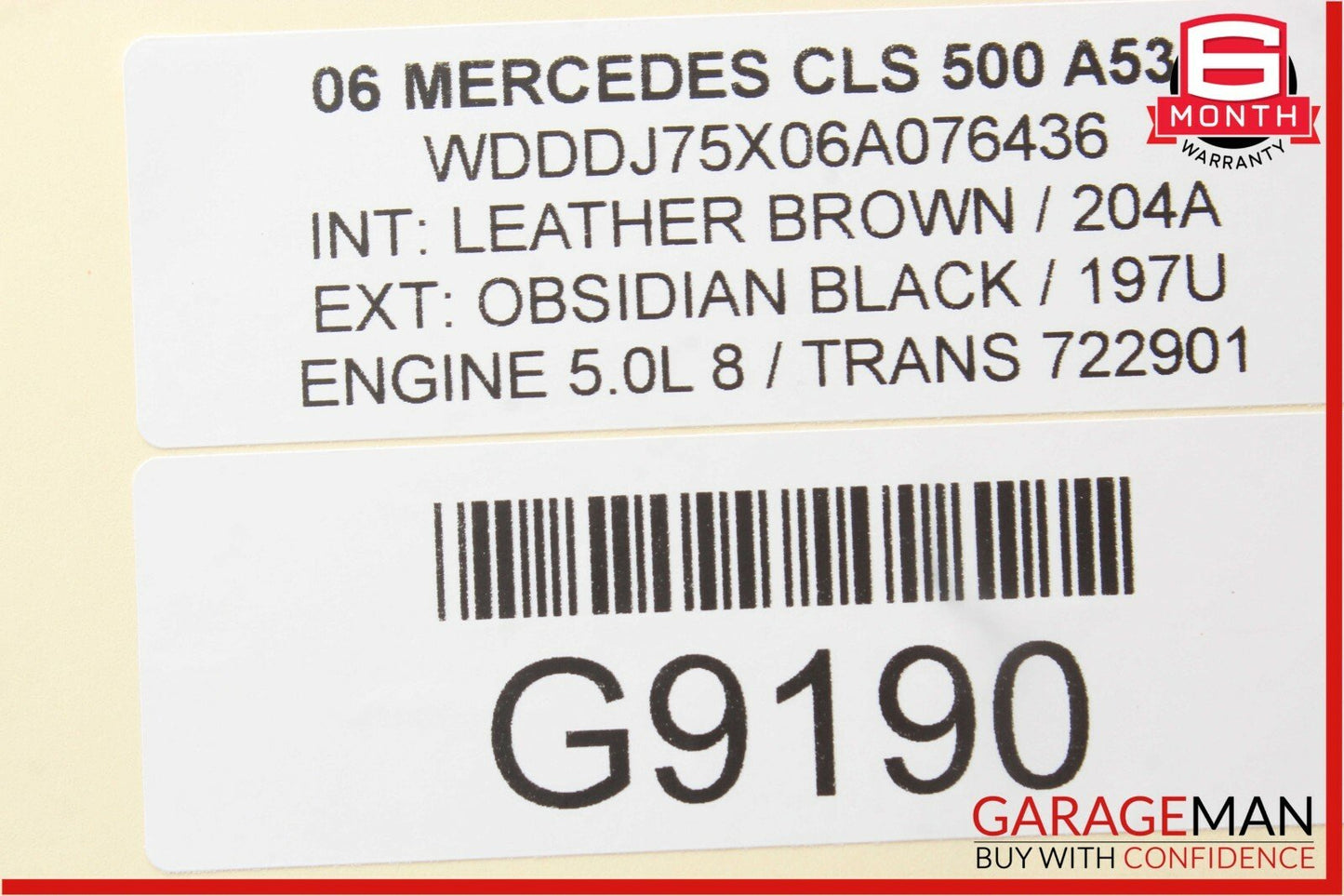 06-11 Mercedes W219 CLS500 Front Right Passenger Door Control Module Unit OEM
