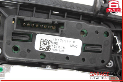 17-19 Audi Q7 Gear Shift Shifter Trim Cover Panel w/ Parking Brake Switch OEM