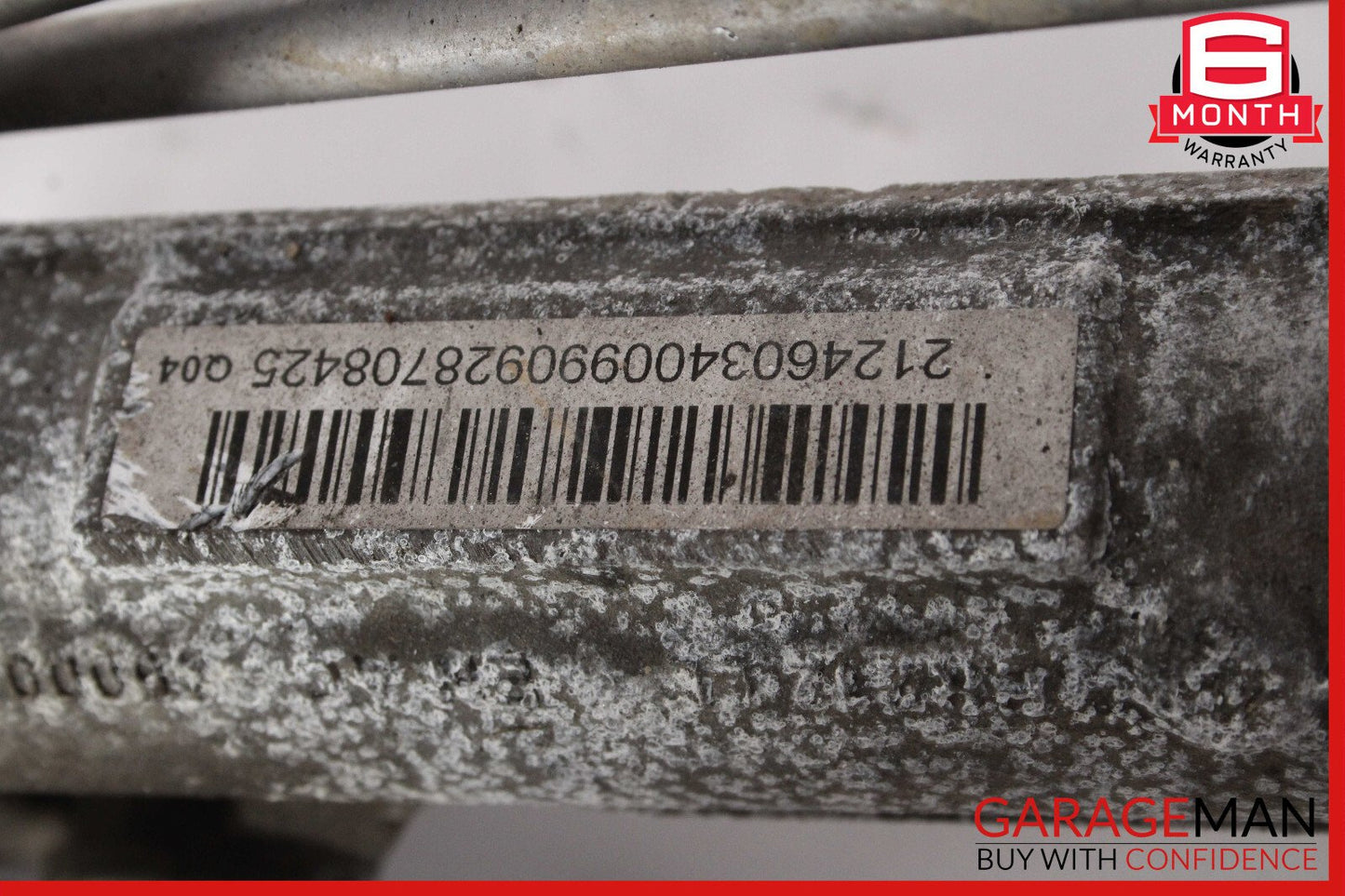10-16 Mercedes W212 E350 Power Steering Rack and Pinion 2124603400 OEM