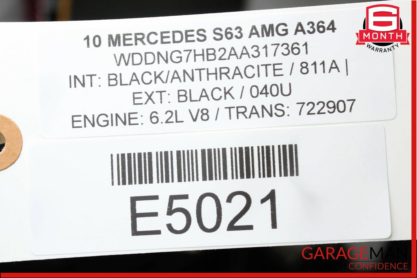 10-13 Mercedes W221 S63 AMG S550 Rear Sam Fuse Box Relay Control 2219003001 OEM