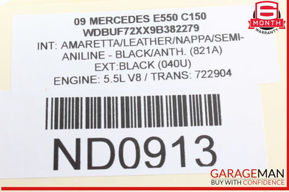 03-12 Mercedes W211 E550 E500 ML350 Front Right Seat Control Module OEM