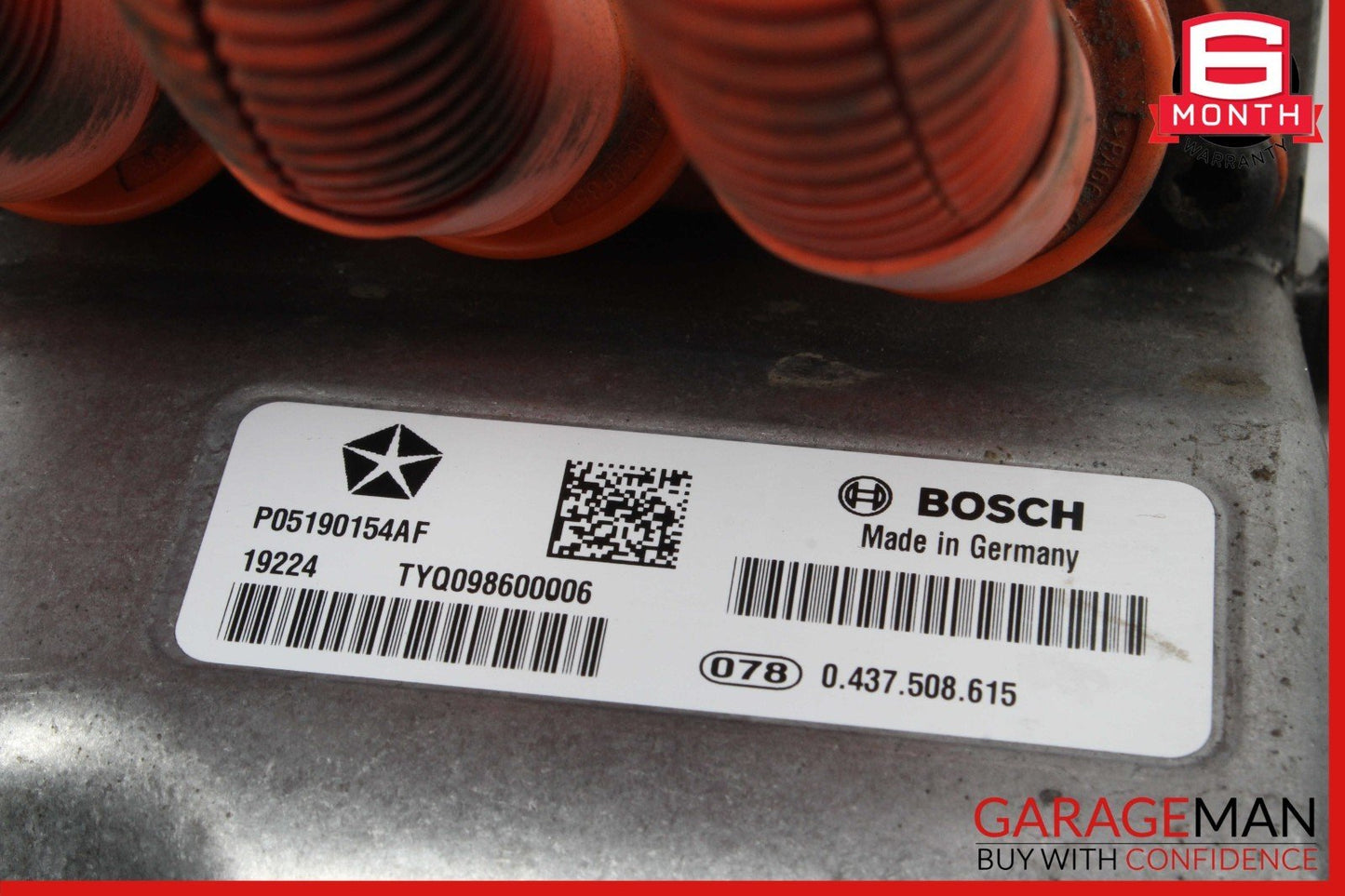 12-17 Fiat 500 EV Electric Capacitor Power Converter Inverter 05190154AF OEM