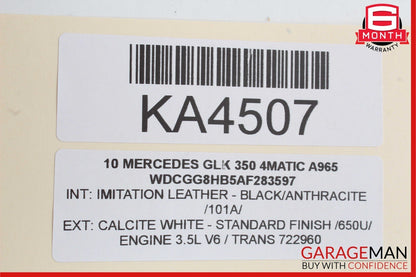 03-12 Mercedes X204 GLK350 SLK280 E350 Front Right Side Seat Control Module OEM